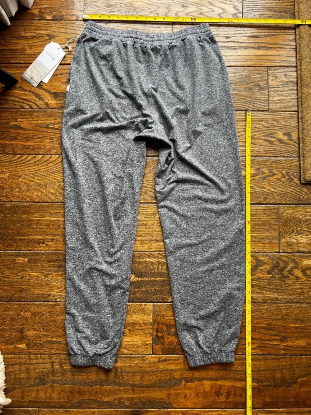 Vuori Boyfriend Jogger Small Heather Grey Black Halo Performance Pants